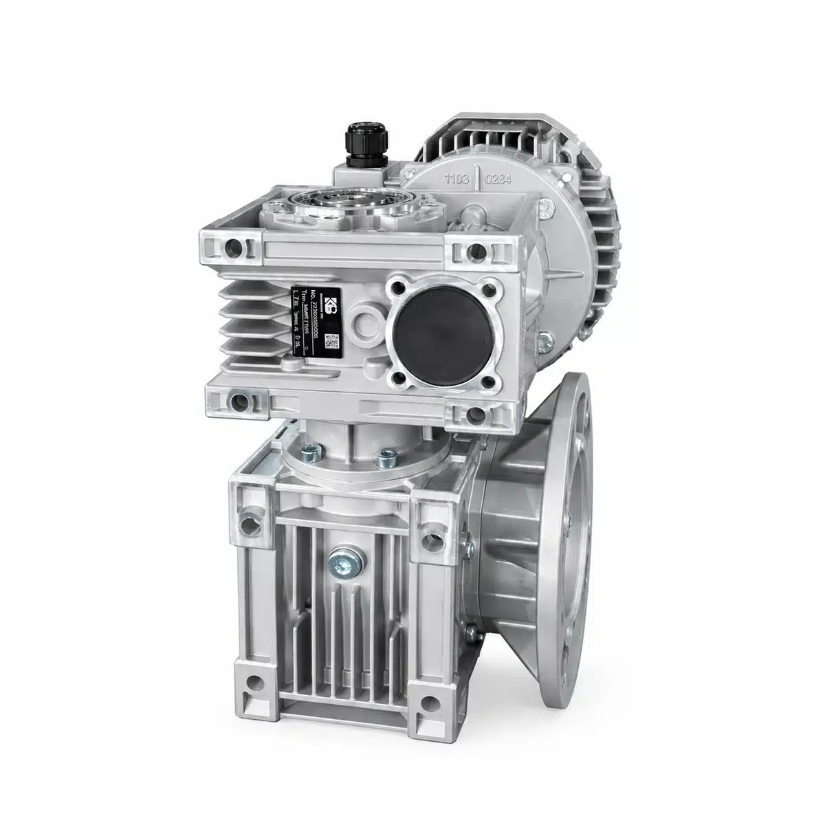 NMRV NMRV double worm gearbox with electric motor