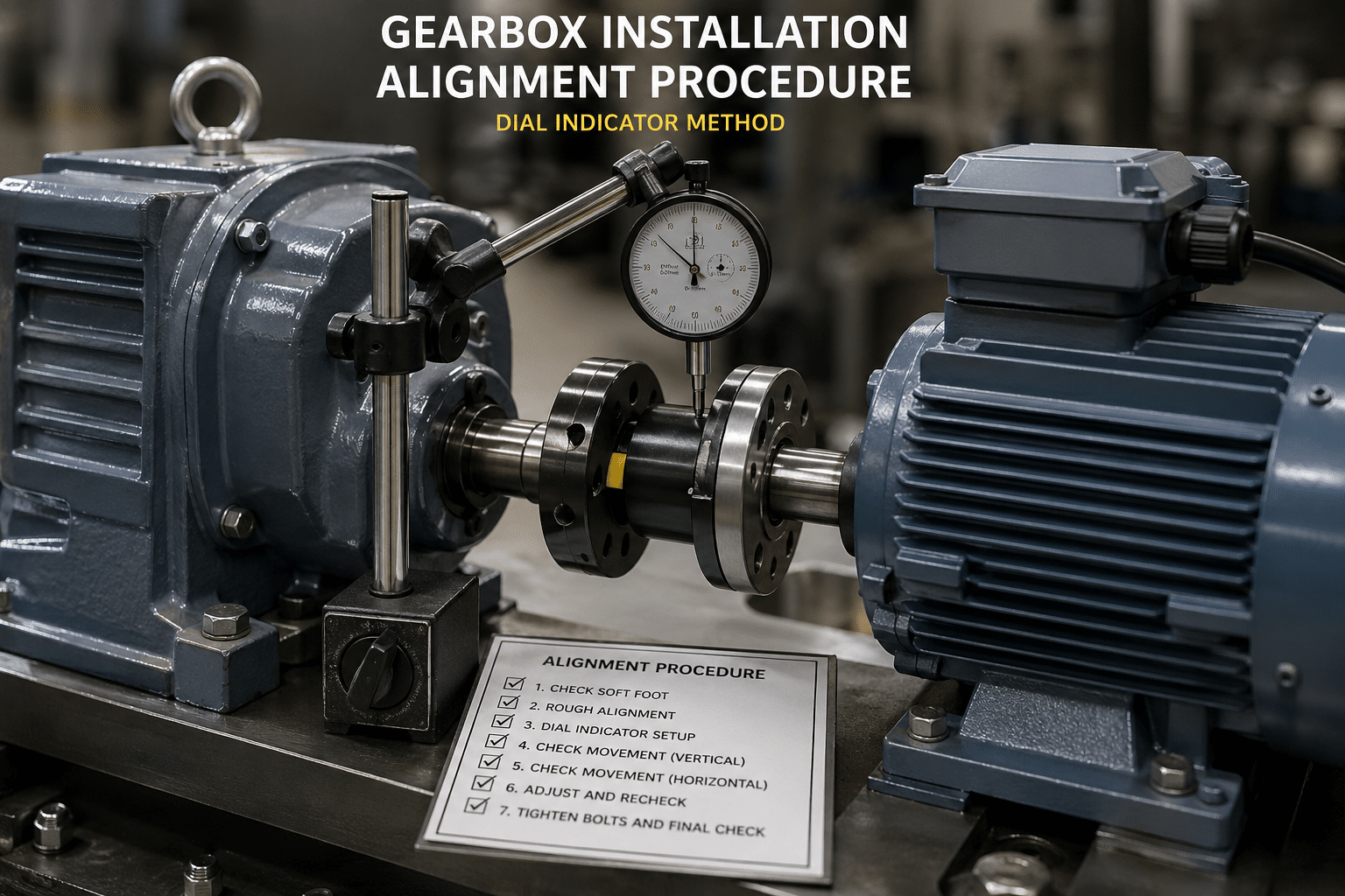 Gearbox Installation Guide | Prevent 40% of Failures