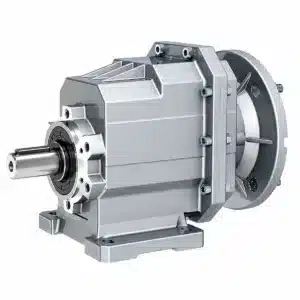 TRC Series helical gearbox with solid output shaft